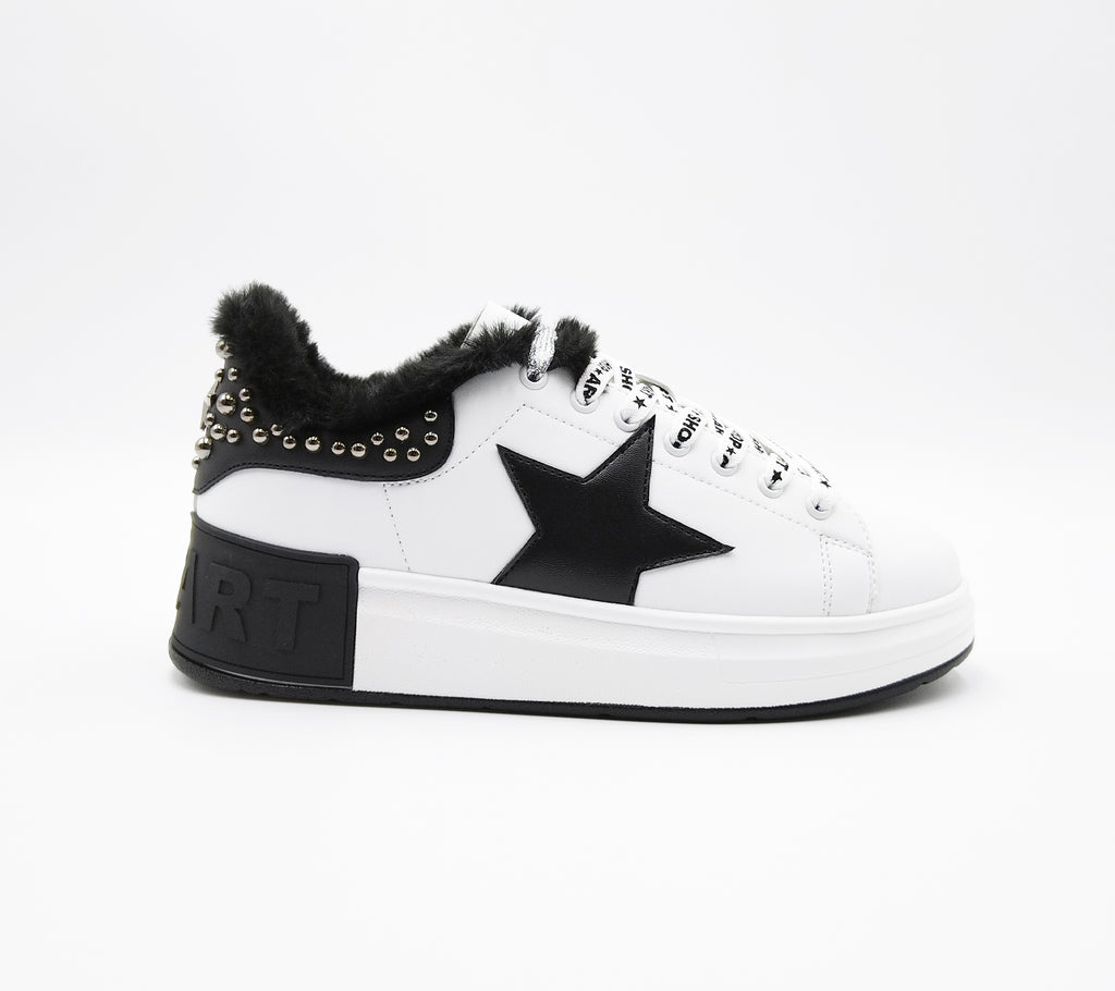 Sneakers Kim off white / nero