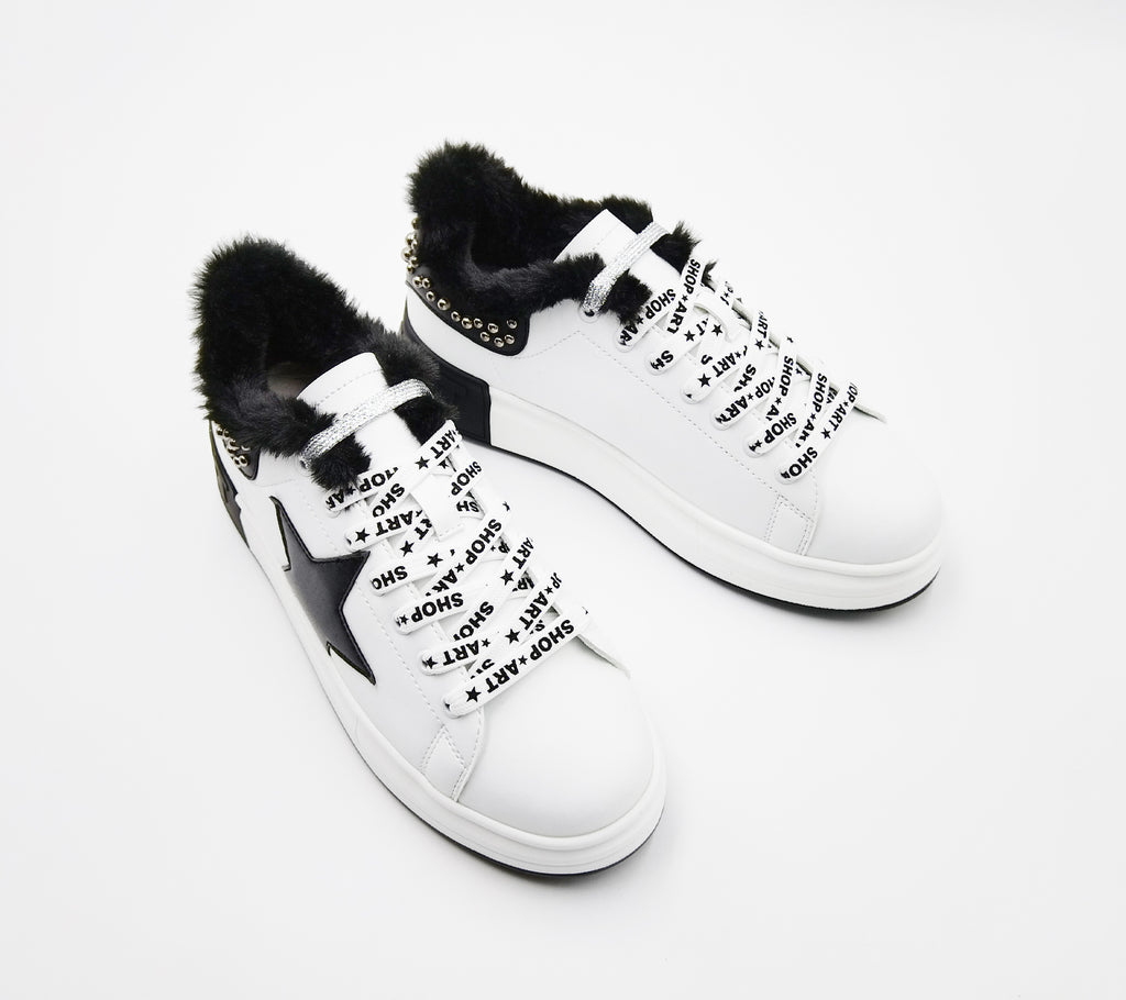 Sneakers Kim off white / nero
