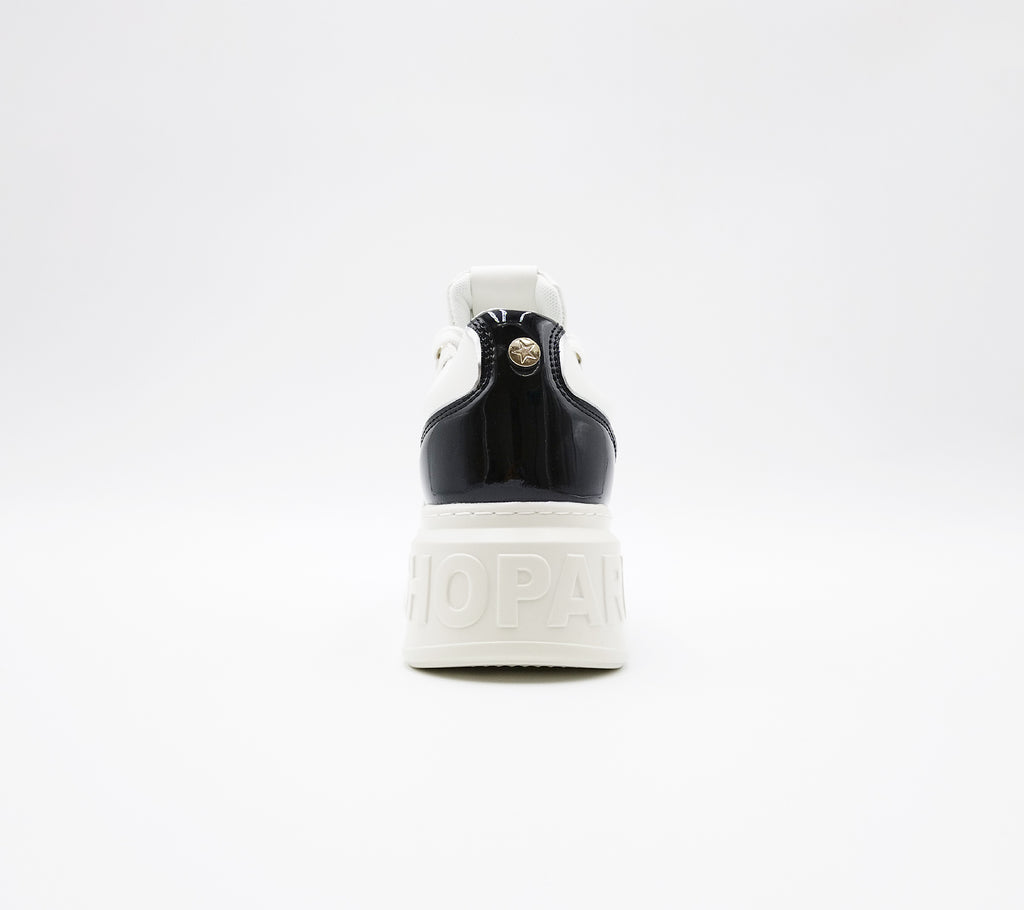 Sneakers Emily off white / silver